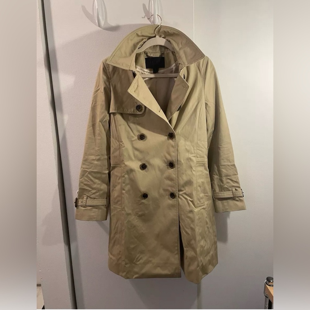 J. Crew Trench Coat Women’s size 6